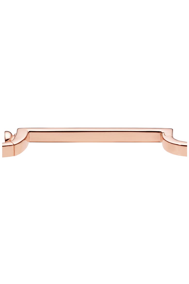 Signature Thin Bangle Bracelet, Alternate, color, ROSE GOLD