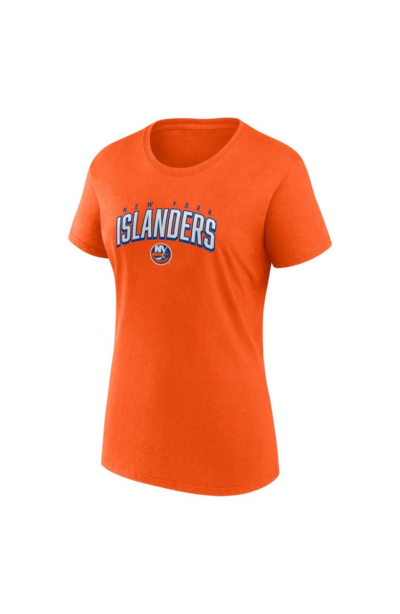 FANATICS Women's Fanatics Branded Royal/Orange New York Islanders Two-Pack Fan T-shirt Set, Alternate, color, Royal