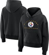 FANATICS Women's Fanatics Black Pittsburgh Steelers Eligible Receiver Legacy Pullover Hoodie