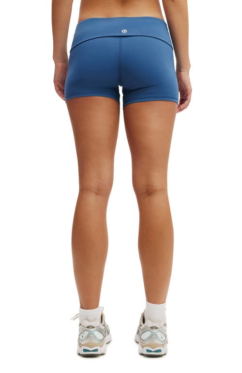 Cotton On Body Active Ultra Soft Roll Over Shortie Short In Blue