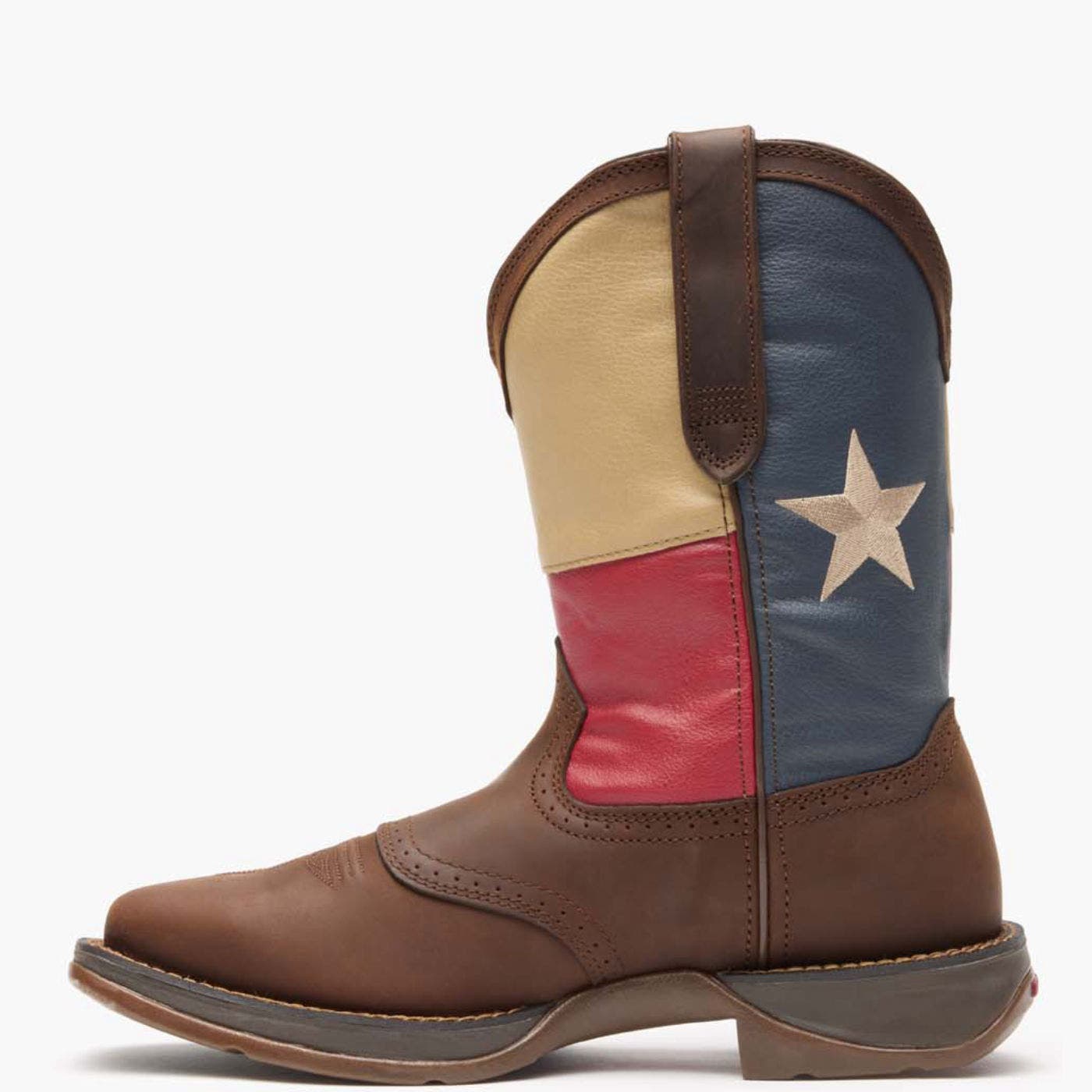 DURANGO Texas Flag Western Boot, Alternate, color, Dark Brown And Texas Flag