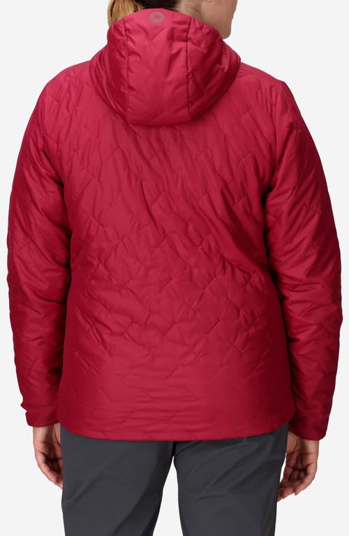 Marmot Monoquilt Hooded Jacket In Brown