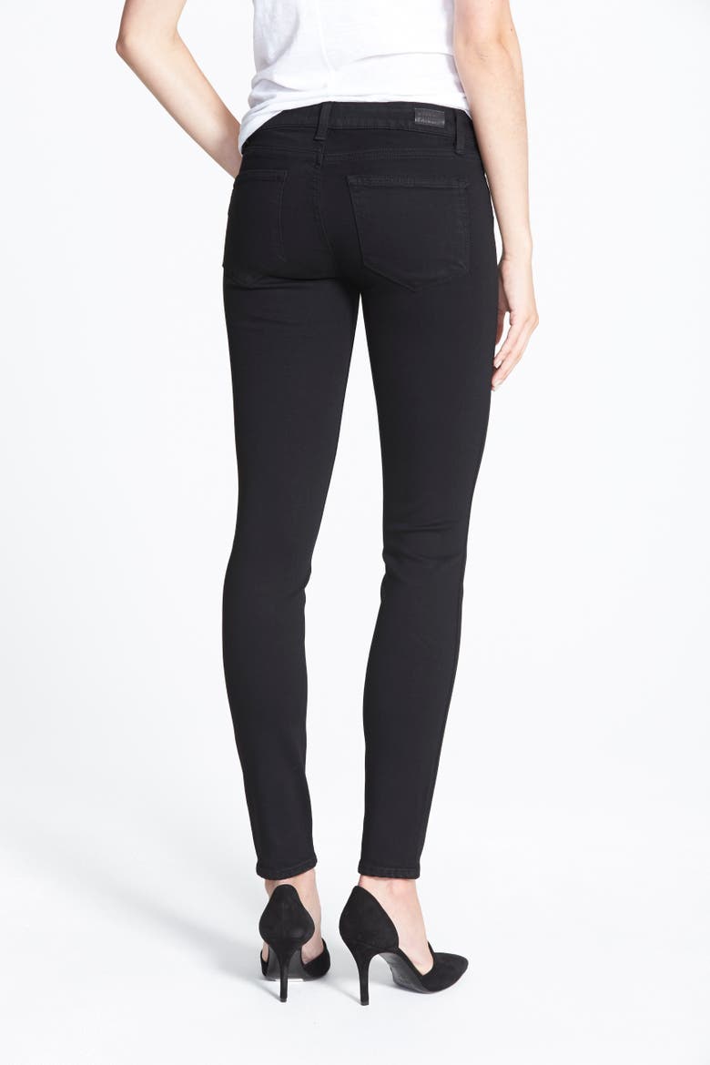 Transcend - Verdugo Ultra Skinny Jeans, Alternate, color, BLACK SHADOW