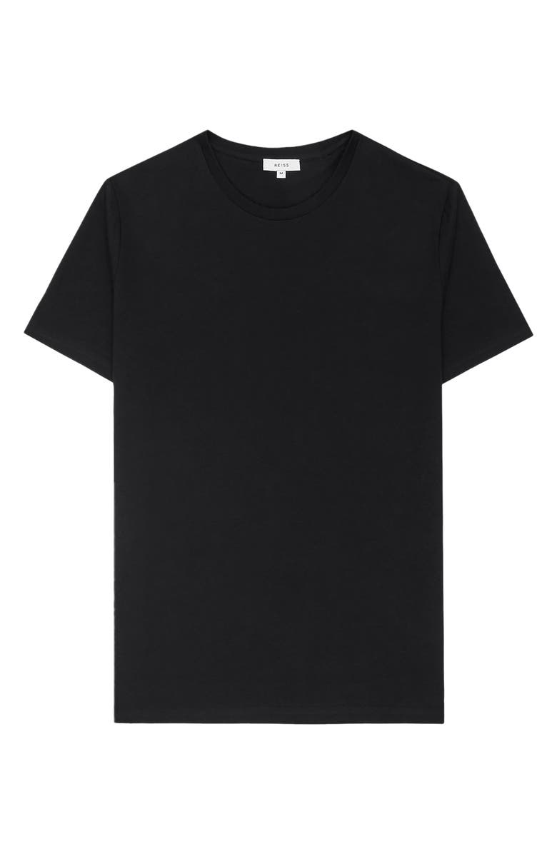 Reiss Bless Cotton T-Shirt, Alternate, color, Black