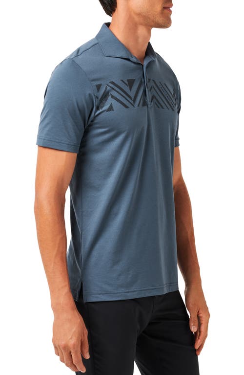 Travismathew All Day Access Polo In Blue