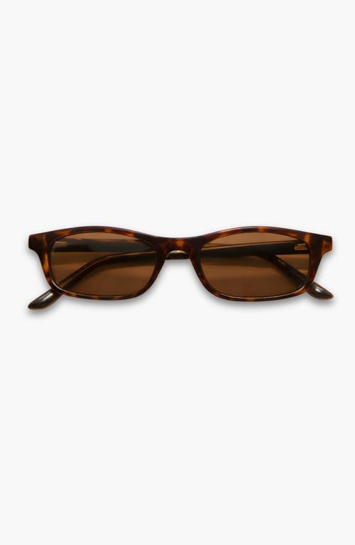 INDY Joey Square Polarized Sunglasses in Brown at Nordstrom