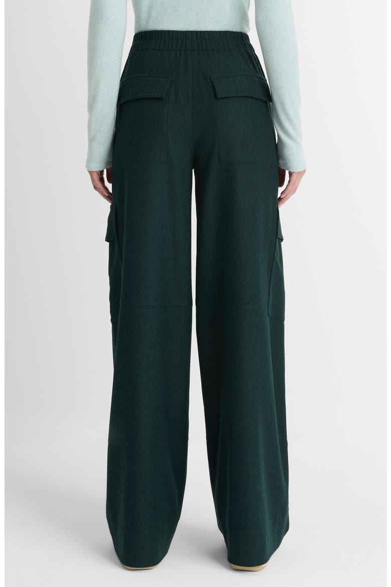 Raver Flannel Cargo Pants, Alternate, color, SEA ONYX