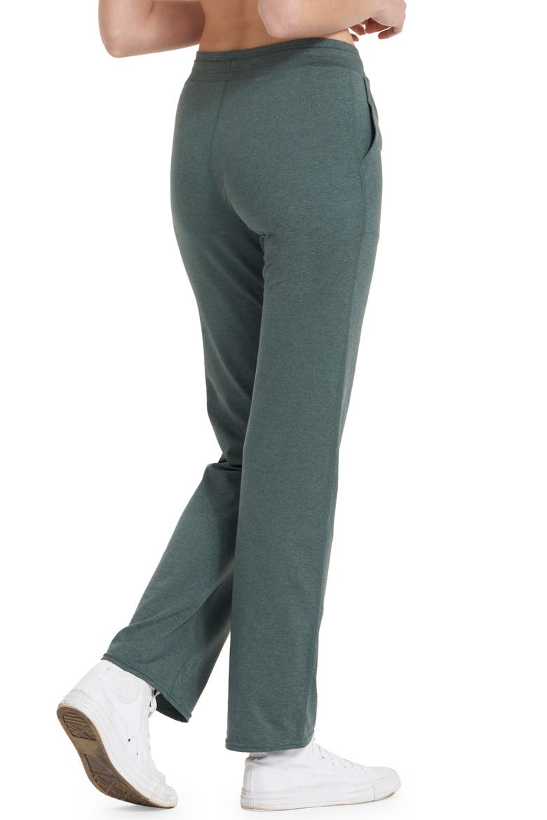 Halo Wide Leg Pants, Alternate, color, KELP HEATHER