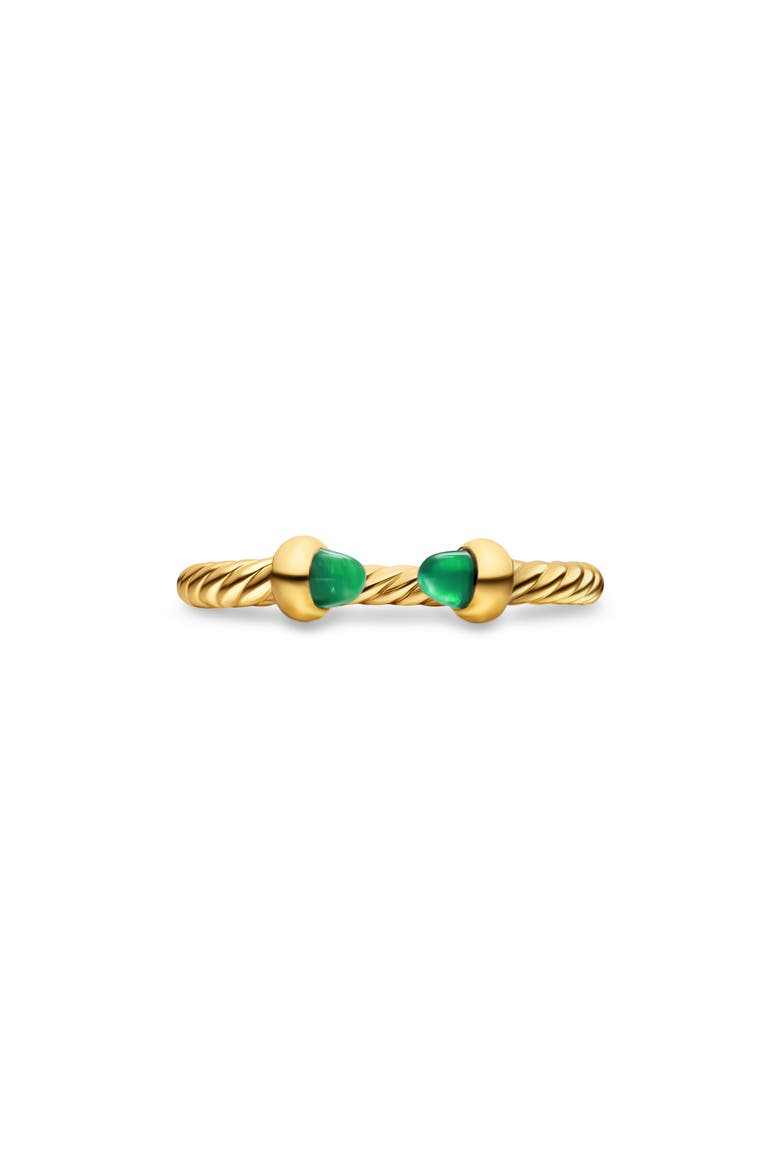 Micro Cablespira® Flex Ring, Main, color, EMERALD