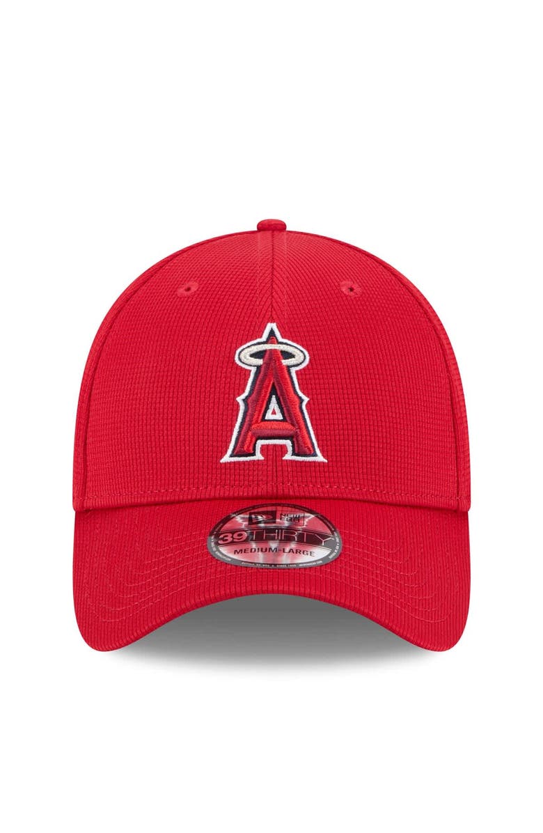 New Era Men's New Era  Red Los Angeles Angels 2025 Spring Training 39THIRTY Flex Hat, Alternate, color, Red
