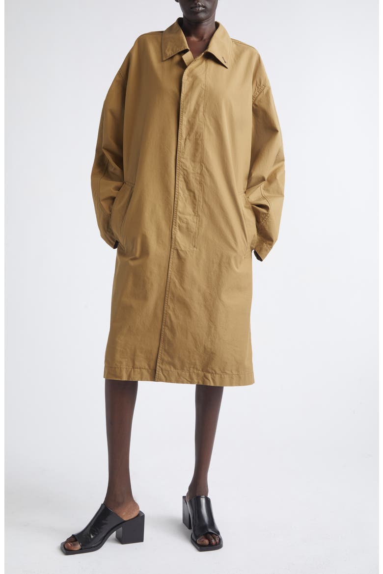 Water Repellent Car Coat, Main, color, KHAKI