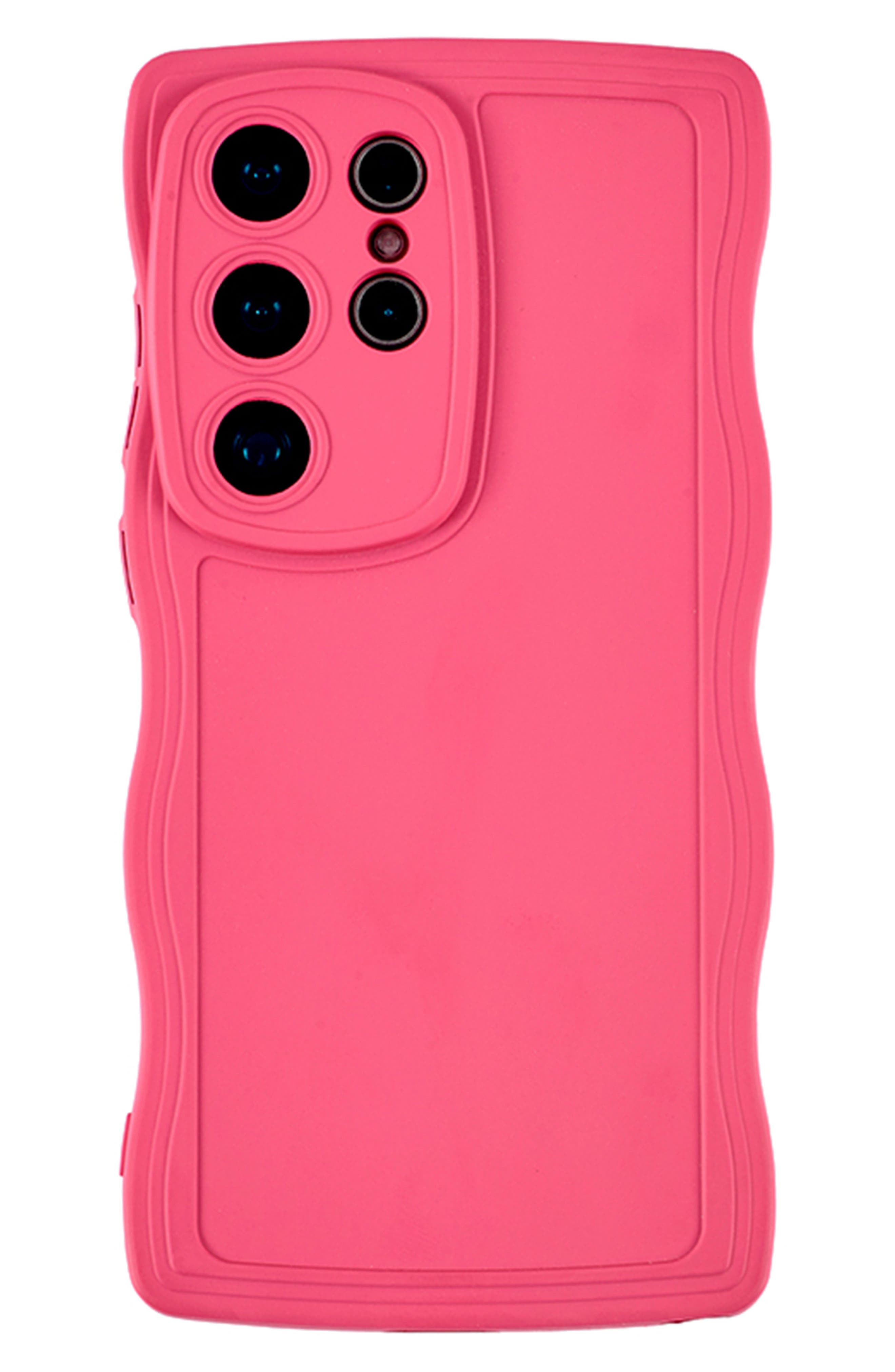 Auramma Fuchsia Wavy S24 Ultra Phone Case