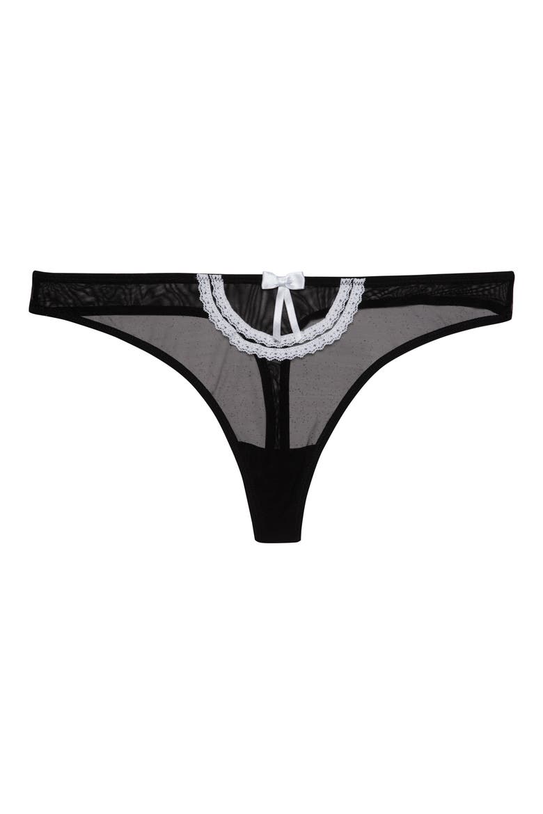 Miranda Thong, Main, color, BLACK