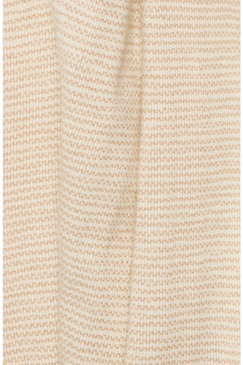 Lightweight Wool & Cashmere Wrap, Alternate, color, BEIGE- WHITE