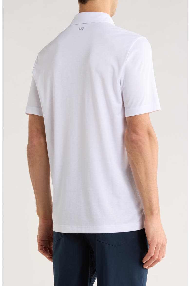 Top Recruit Knit Polo, Alternate, color, WHITE