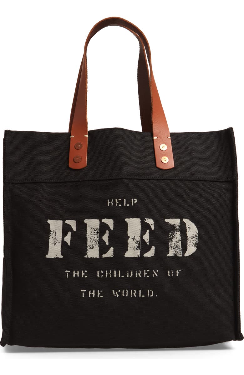 FEED Market Canvas Tote, Main, color,