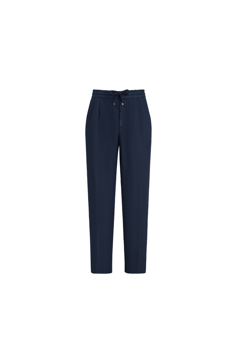 Trousers with drawstring, Alternate, color, Blue