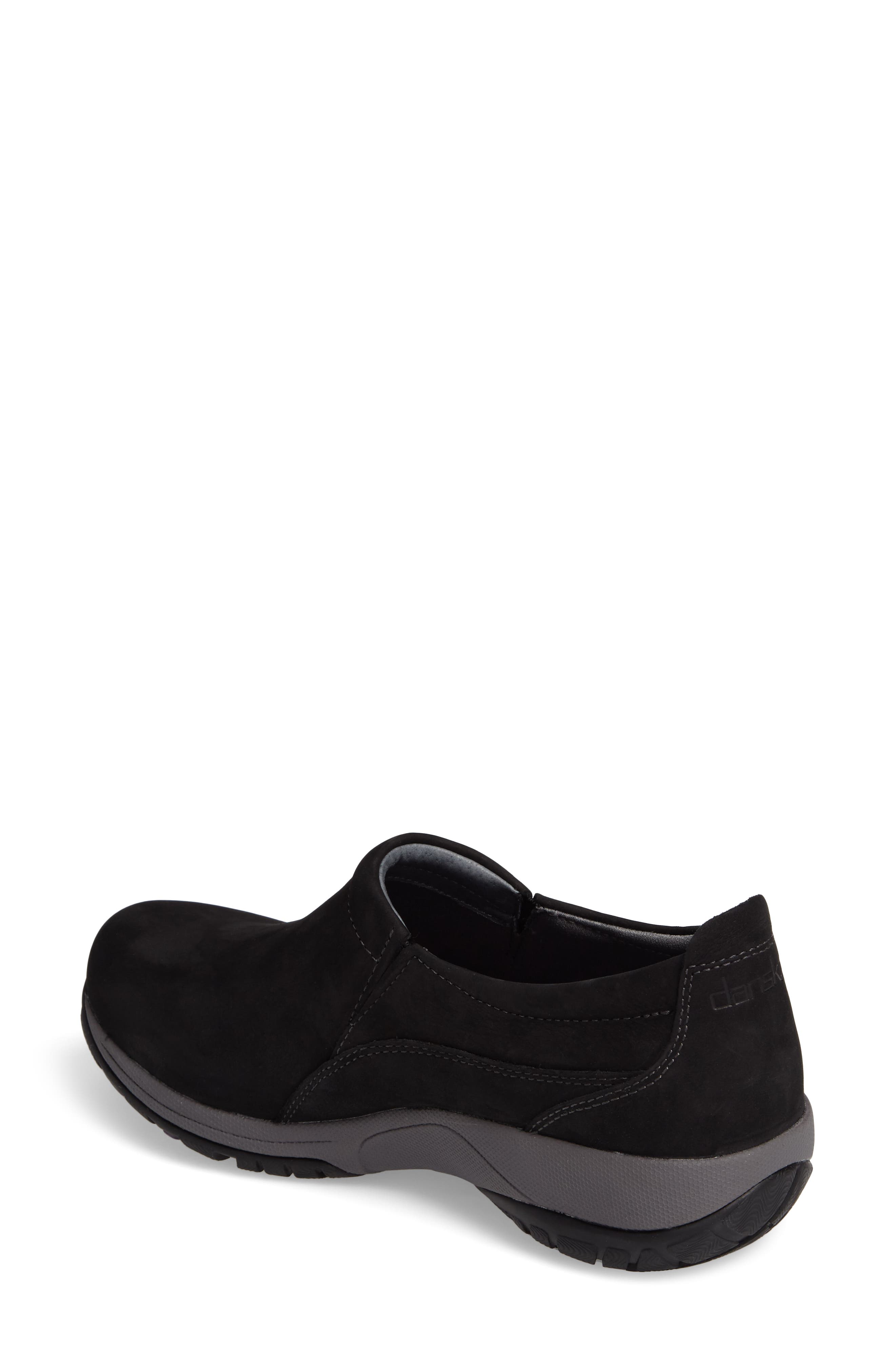 Patti Waterproof Clog, Alternate, color, BLACK MILLED NUBUCK LEATHER