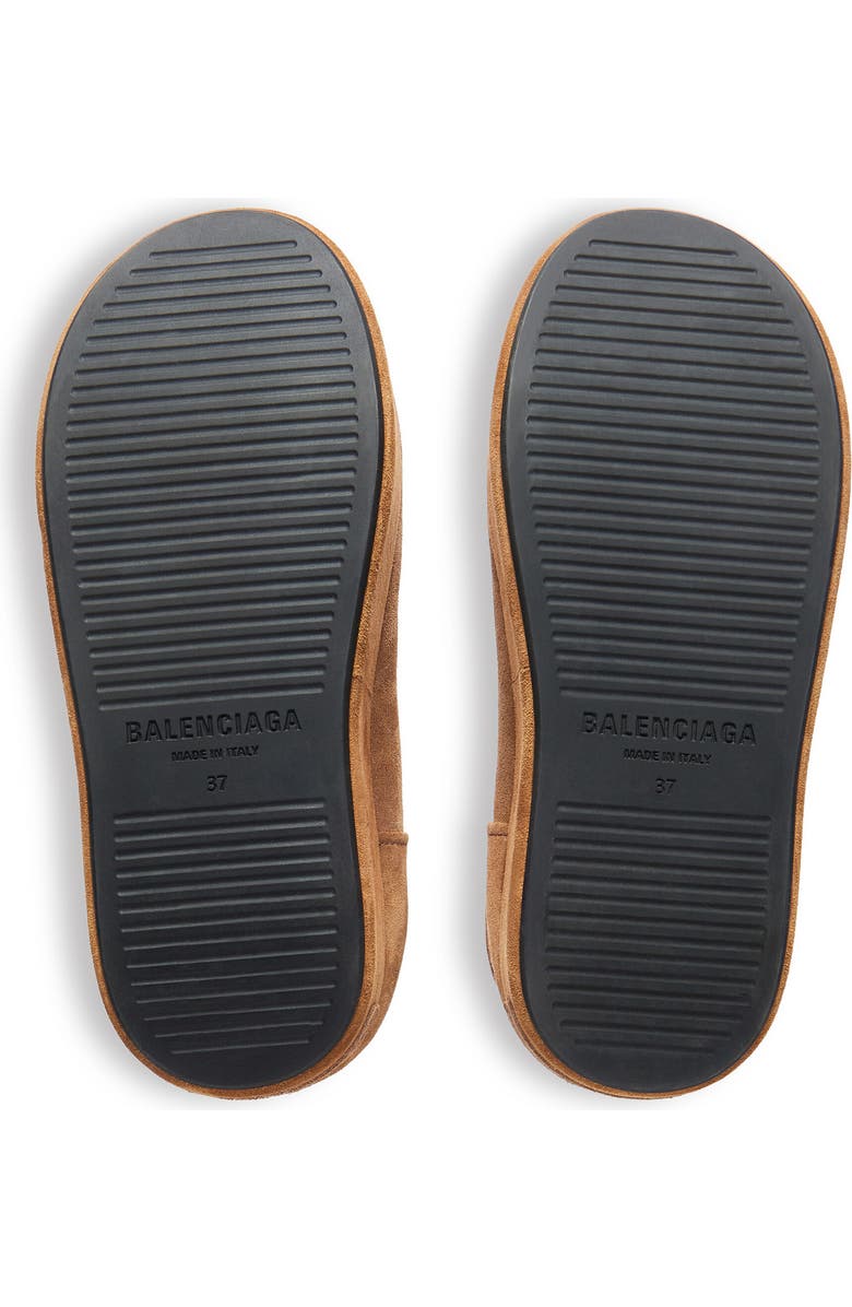 Balenciaga Alaska Platform Bootie, Alternate, color, 2200 Brown/ White