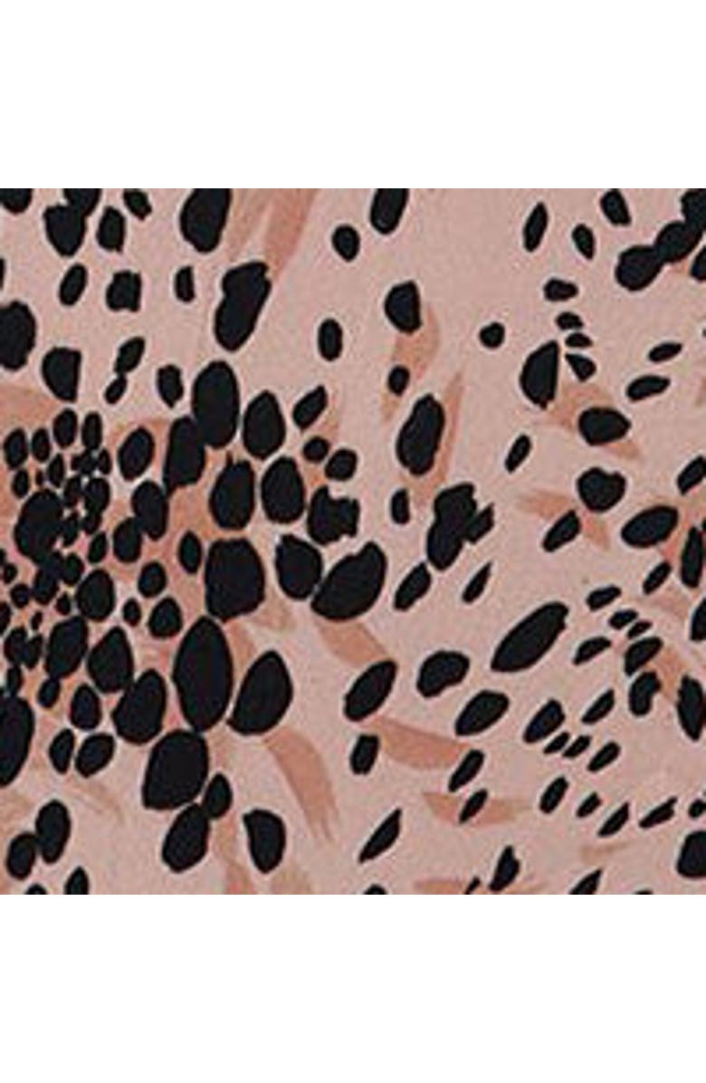 Lily and Lionel London Simone Long Sleeve Nightshirt, Alternate, color, Brown