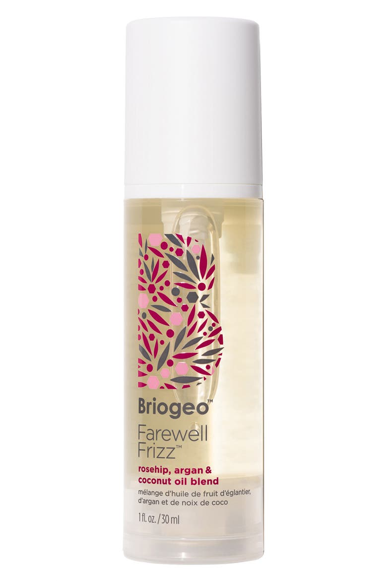 Farewell Frizz Rosehip, Argan & Coconut Oil Blend, Main, color, NO COLOR
