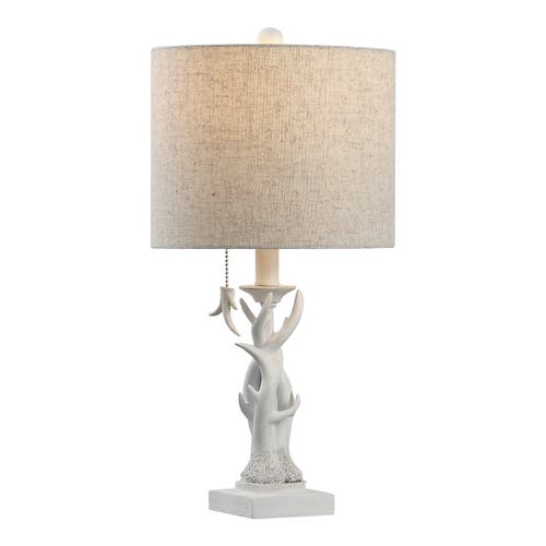 Jonathan Y Gaston Resin Mini Led Table Lamp In White