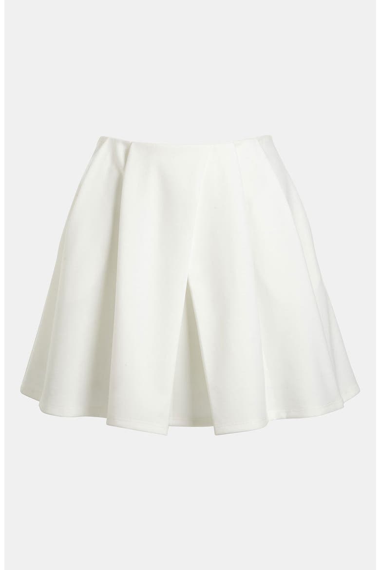 Skater Skirt, Main, color, WHITE