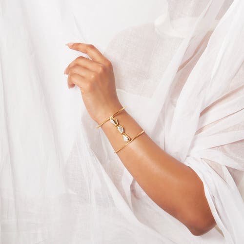 Dhwani Bansal Kora Bracelet In Gold Plated