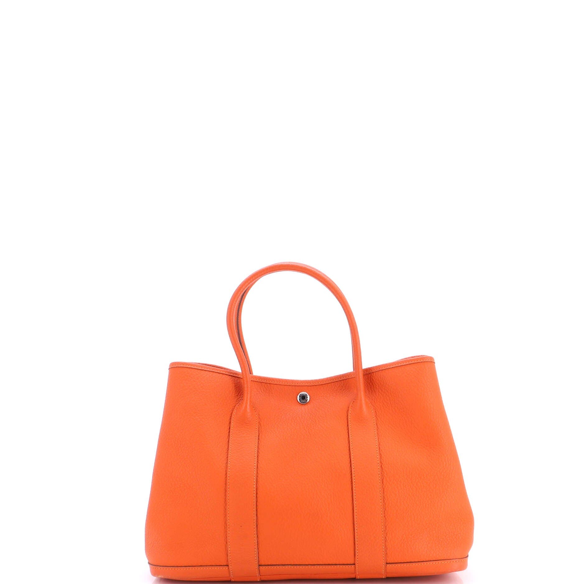 Garden Party Tote Leather 36, Alternate, color, Feu