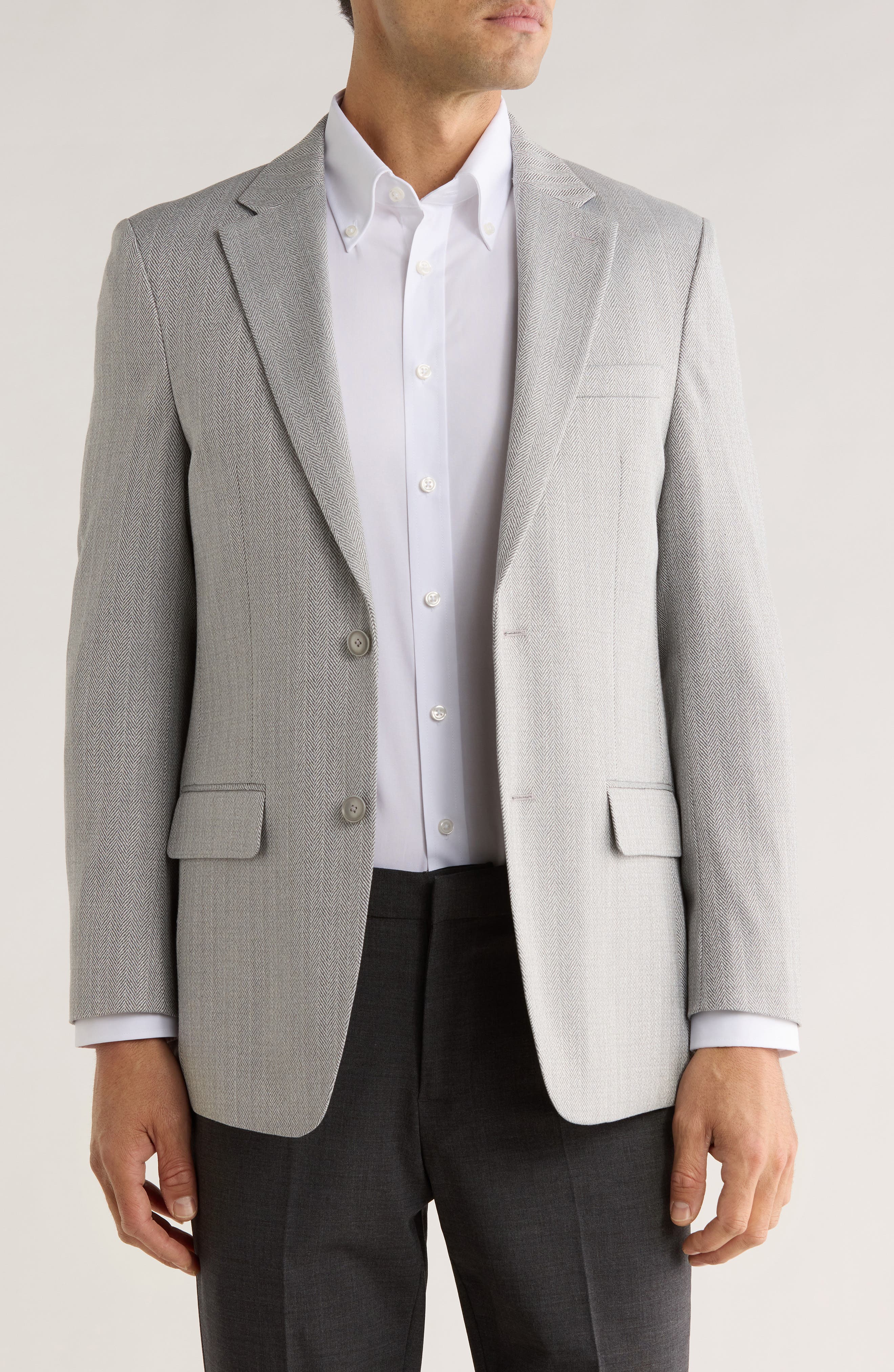 Tommy Hilfiger Two-Button Notch Lapel Sport Coat