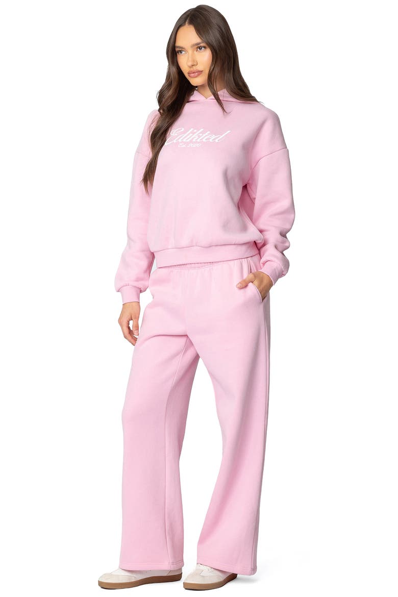 Logo Hoodie, Alternate, color, PINK