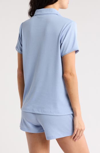 Rib Pointelle Short Pajamas