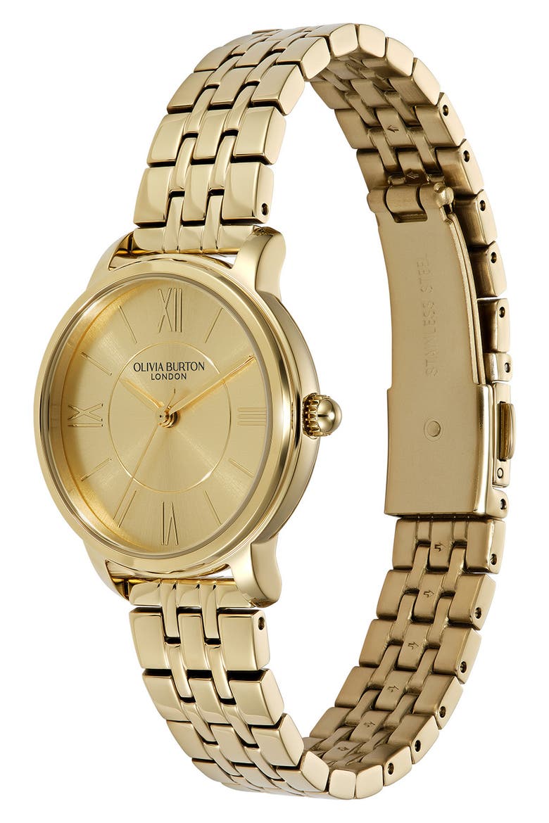 Westbourne Two-Tone Bracelet Watch, 30mm, Alternate, color, GOLD