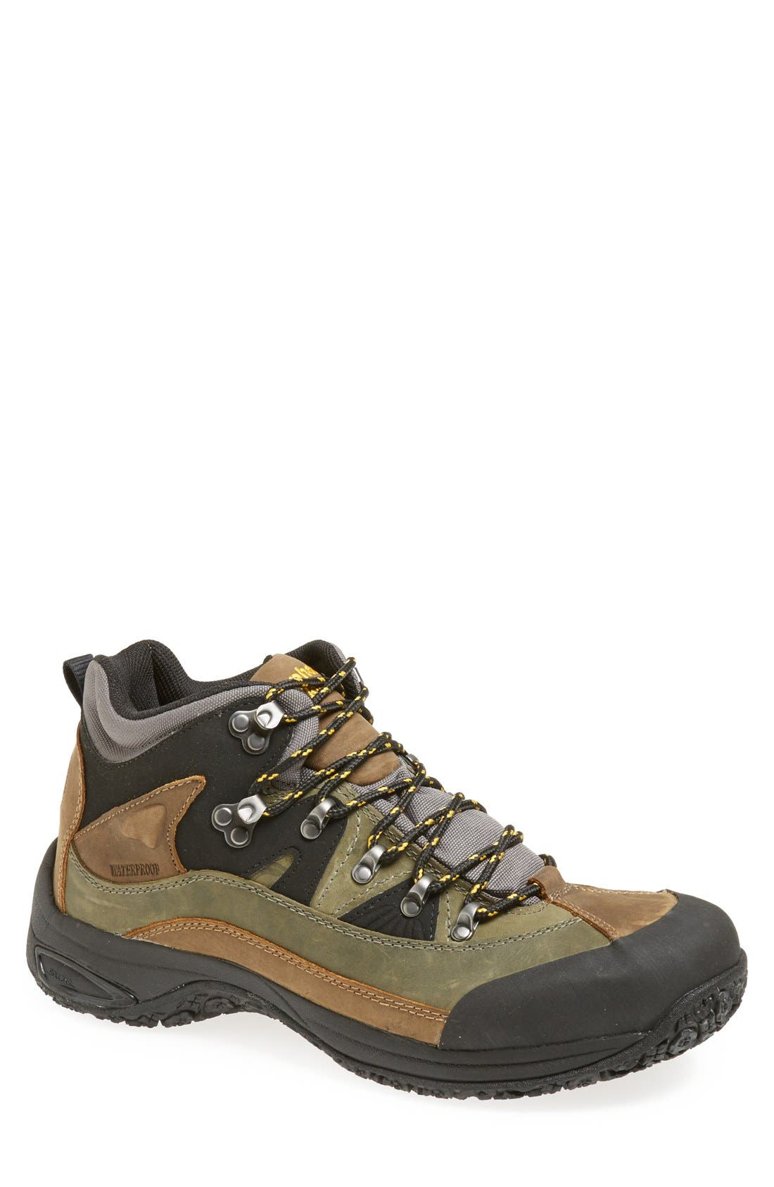 'Cloud' Waterproof Hiking Boot, Main, color, GREY