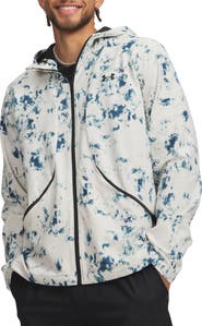Under Armour UA Unstoppable Printed Woven Full Zip Hoodie