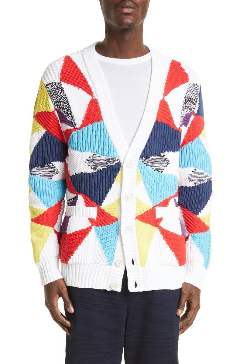 Missoni Patchwork Cardigan, Main, color,