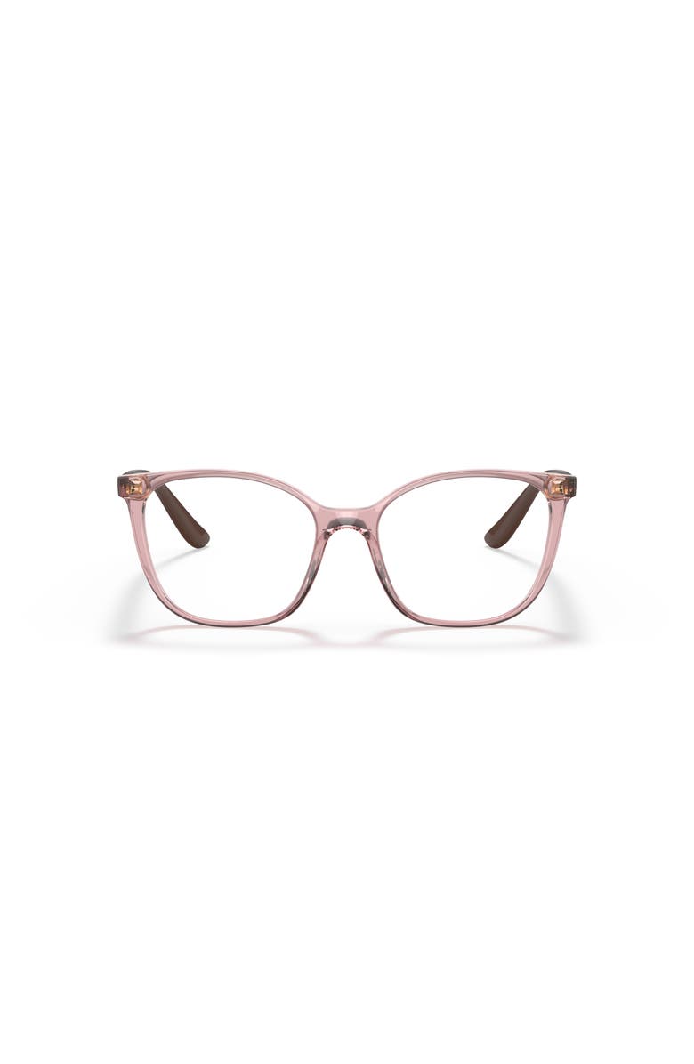 Vogue Eyewear 52mm Rectangle optical glasses, Alternate, color, Beige