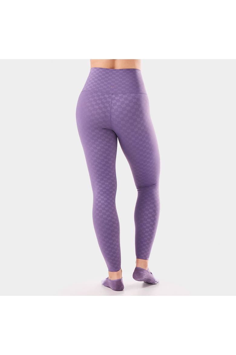 High Waisted Legging, Alternate, color, GRAPE ABSTRACT