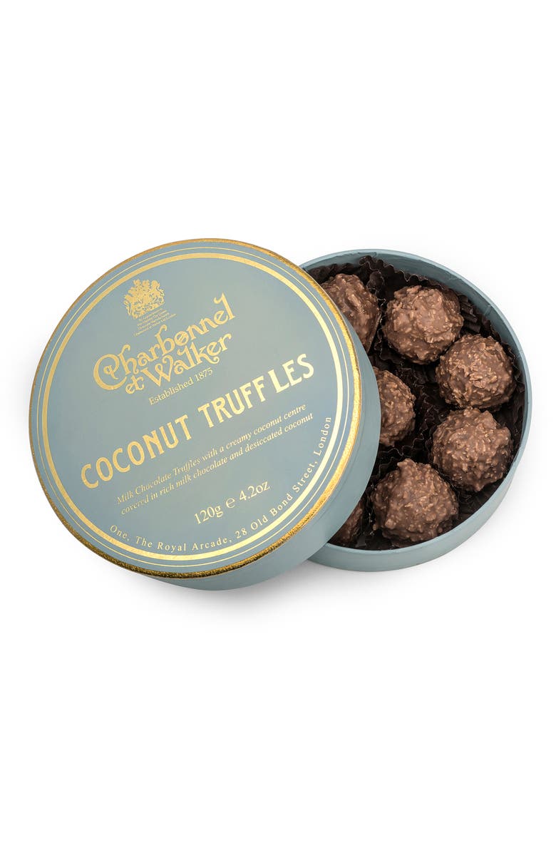 Charbonnel et Walker Flavored Chocolate Truffles in Gift Box, Main, color,