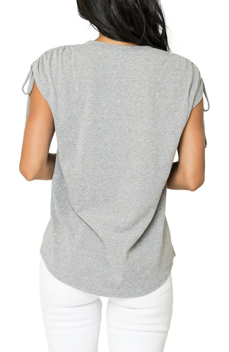 GIBSONLOOK Cinched Sleeve Jersey T-Shirt, Alternate, color,