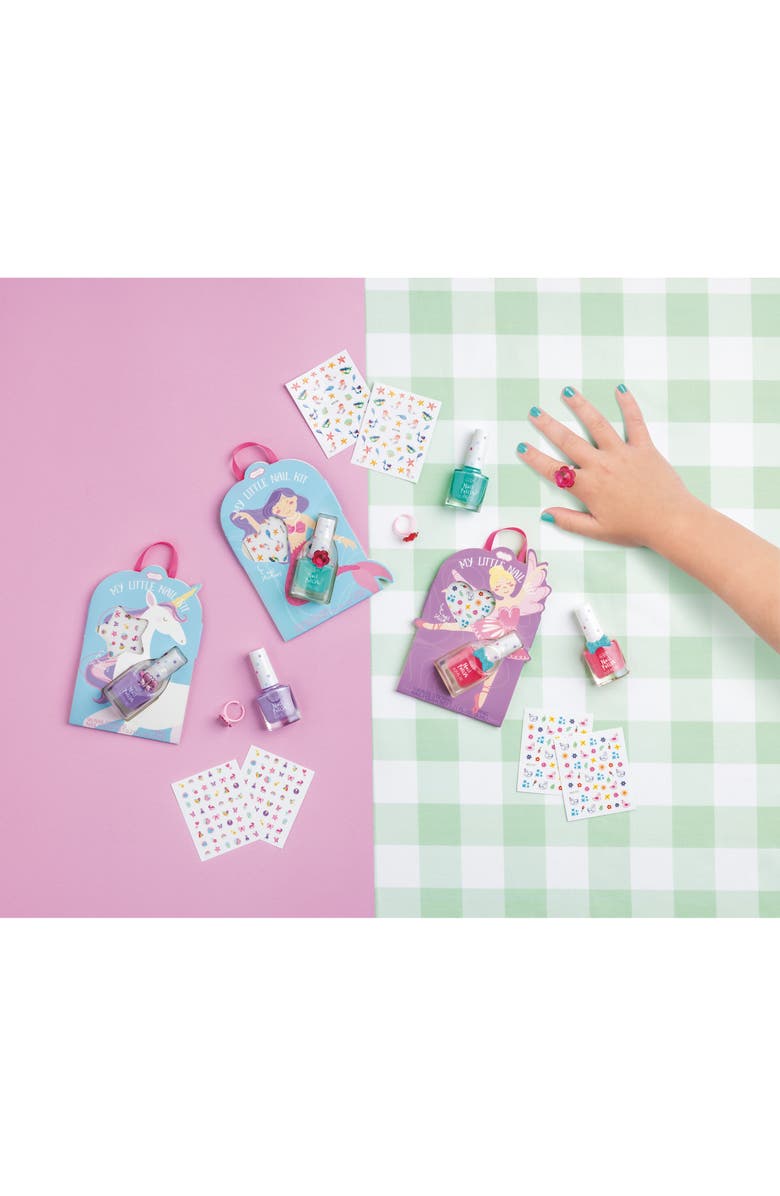 Mud Pie Kids' Unicorn Nail Kit, Alternate, color, Purple