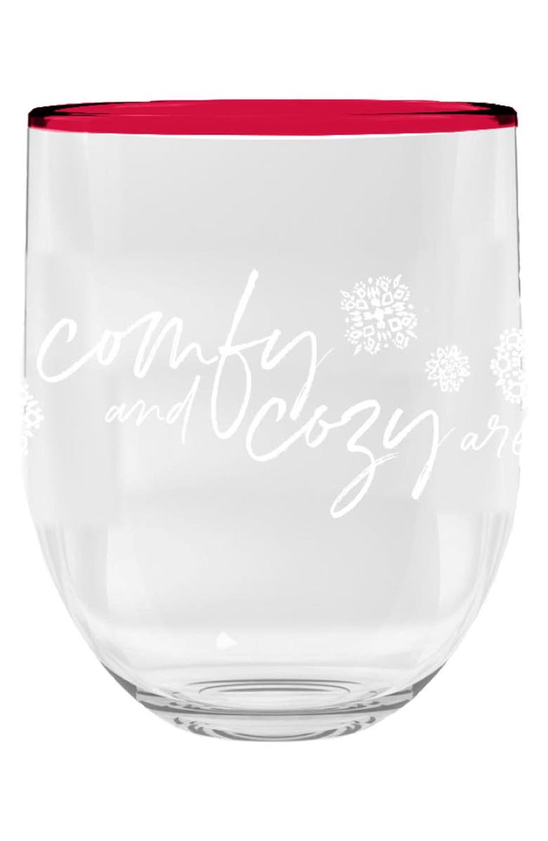 TarHong Holiday Set of 6 Stemless Wine Glasses, Main, color, 