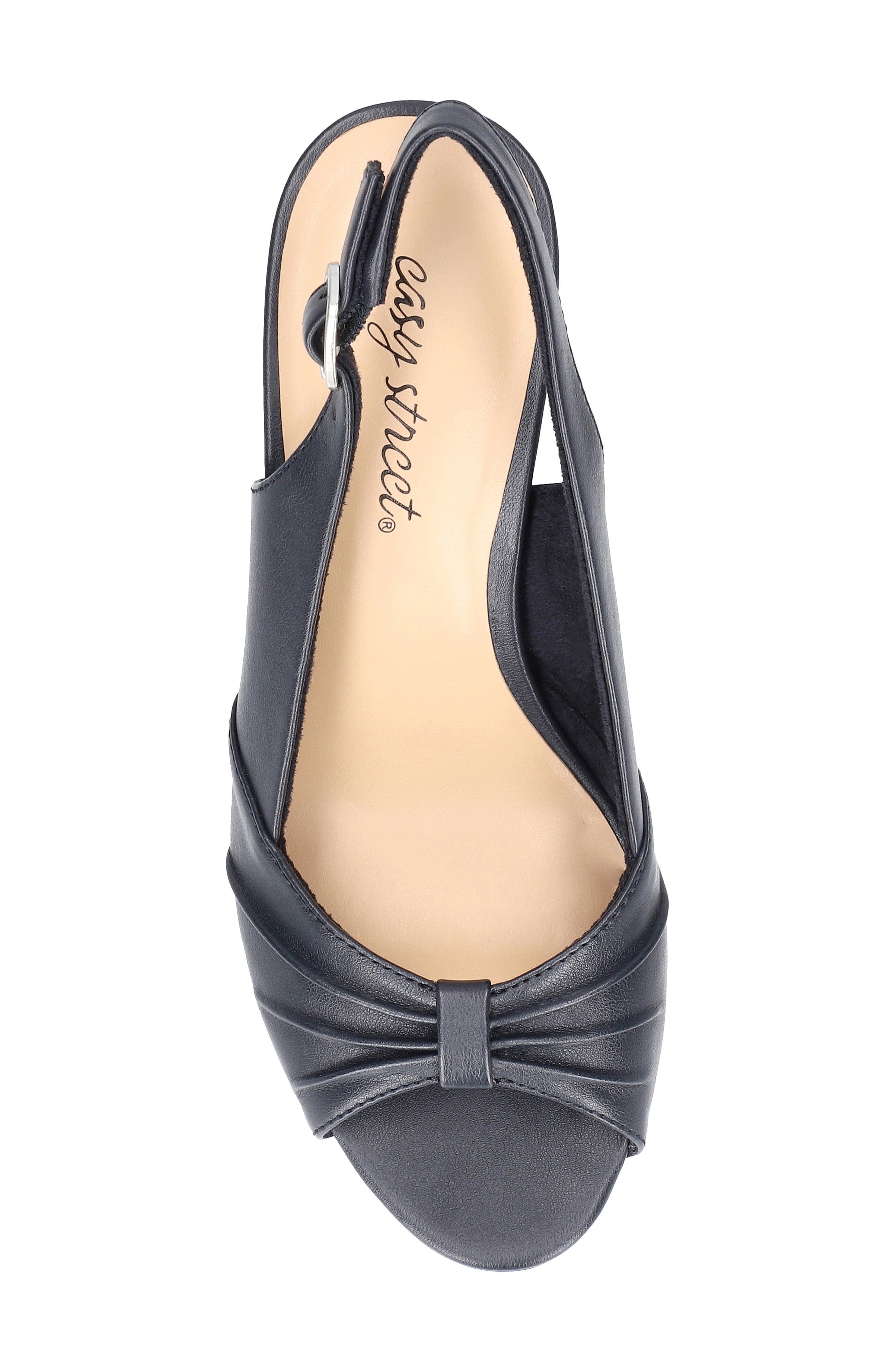 Saturn Slingback Sandal, Alternate, color, NAVY