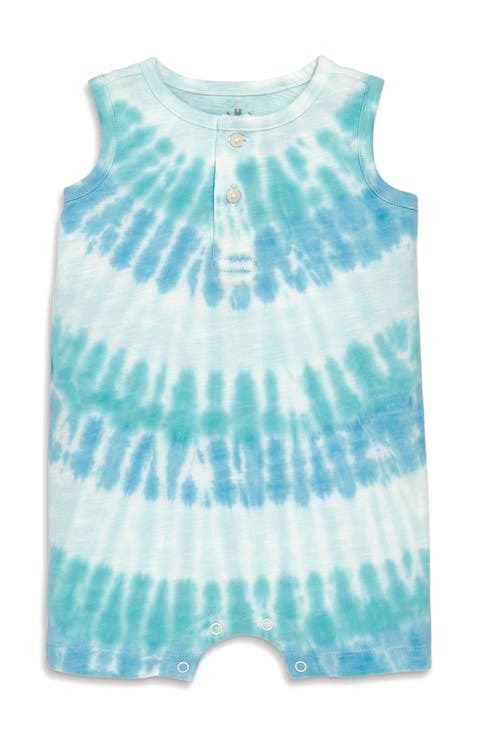 Baby Tank Shortie In Tie-Dye