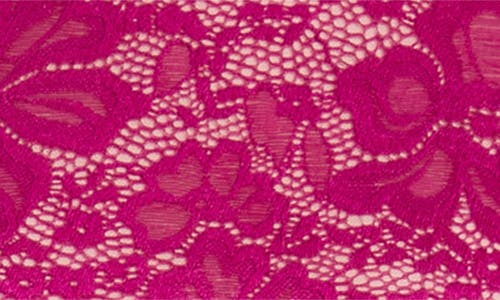Kilo Brava Lace Long Sleeve Catsuit In Pink