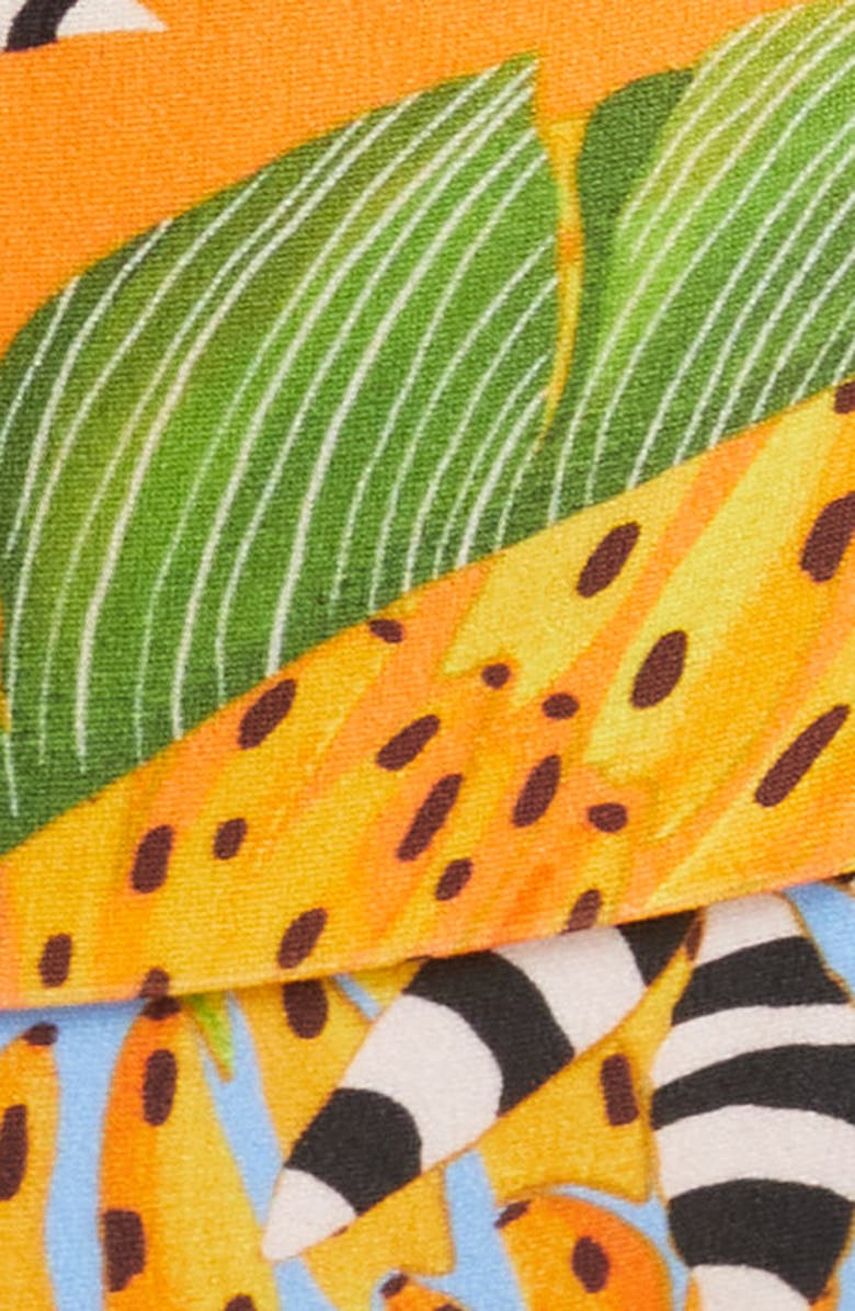 FARM Rio Striped Bananas Bikini Bottoms, Alternate, color,