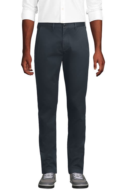 Lands' End Travel Kit Slim Fit Chino Pant In Gray