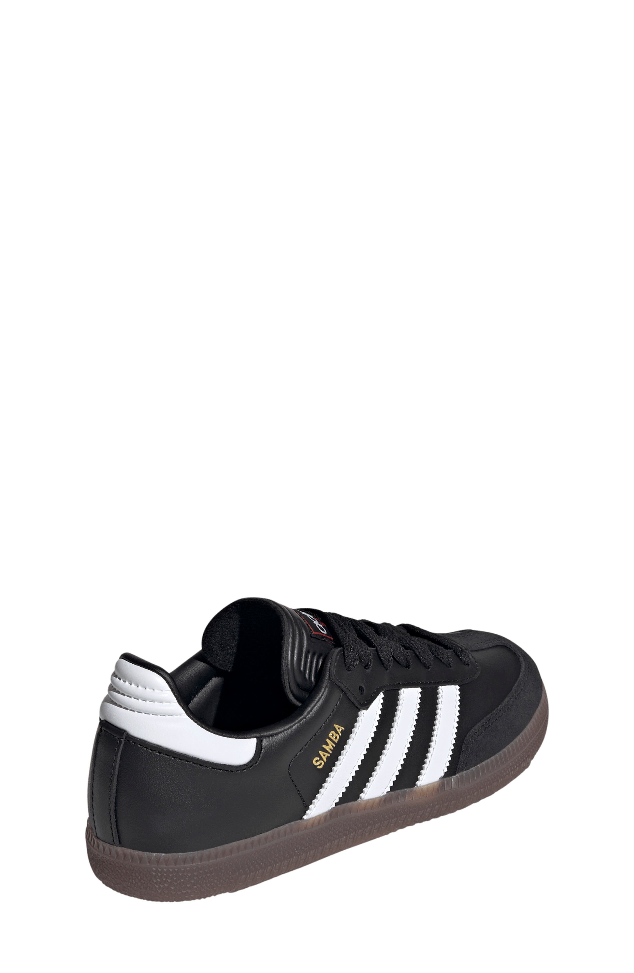 adidas Kids' Samba Sneaker, Alternate, color, Black