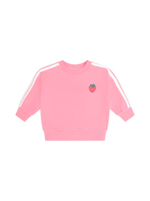 Strawberry Emb Sweatshirt
