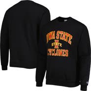 Champion Men's Champion Black Iowa State Cyclones High Motor Pullover Sweatshirt
